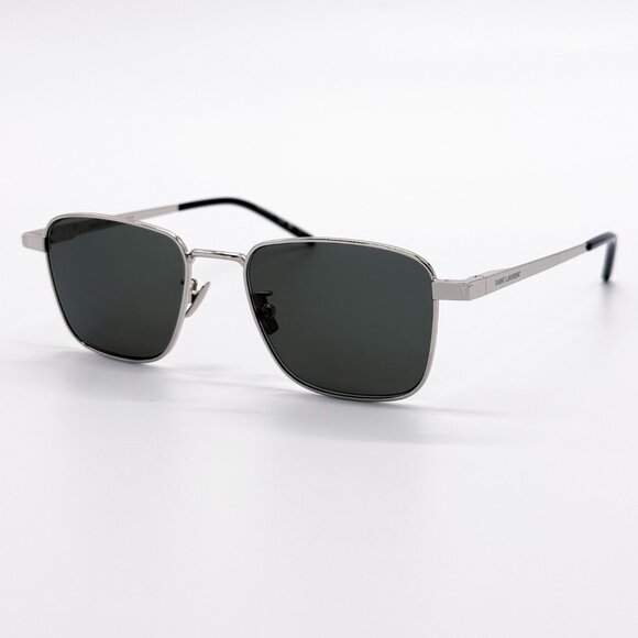 NEW SAINT LAURENT SL 529 002 SILVER GREY UNISEX SUNGLASSES SAINT LAURENT SL529 - Picture 3 of 11